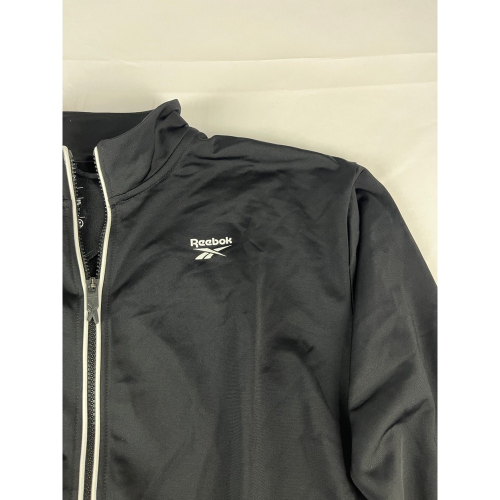Reebok Women's Black White‎ Speedwick Track Jacket Full Zip Size S New With Tags